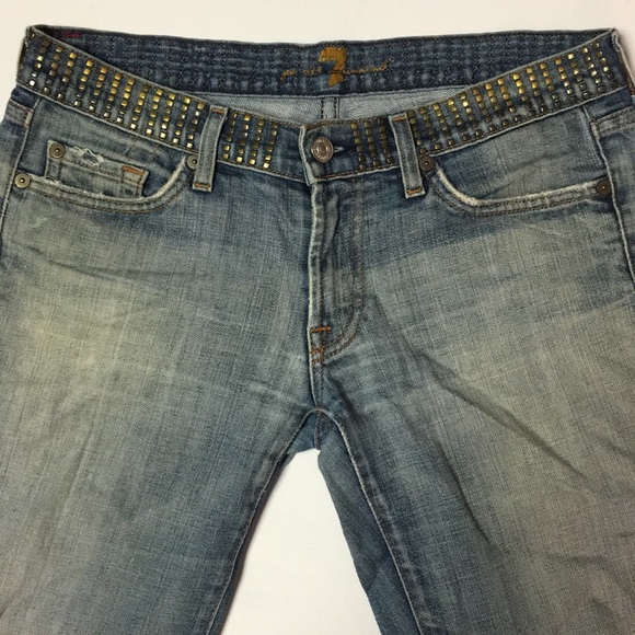 7 for All Mankind Bootcut Jeans size 28 - Picture 2 of 6